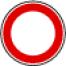 Verkehrsschild: Gesperrt