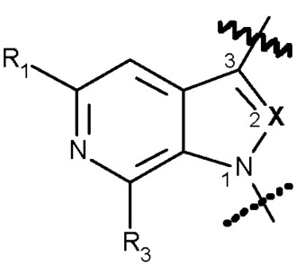 Kernstruktur der 6-Aza-Derivate